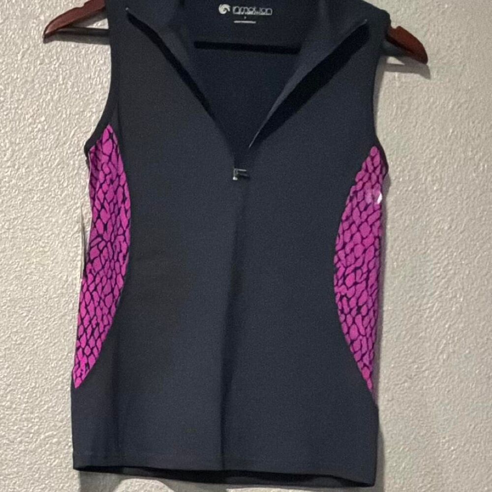 New-york-company Women's Black and Grey Vest